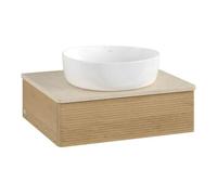 Villeroy & Boch V&B Meuble sous lavabo avec structure de façade Antao 60x19x50cm, couleur WBP botti., chêne miel Quantité:1