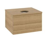 Villeroy & Boch V&B Meuble sous lavabo avec structure de façade Antao 60x36x50cm, couleur WBP hon. Oa, chêne miel Quantité:1