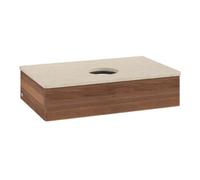 Villeroy & Boch V&B Meuble sous-lavabo avec structure de façade Antao 80x19x50cm, couleur WBP botti., noyer w. Quantité:1