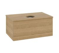 Villeroy & Boch V&B Meuble sous lavabo avec structure de façade Antao 80x36x50cm, couleur WBP chêne miel Oa, honey oak Quantité:1