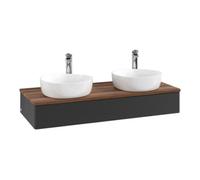 Villeroy & Boch V&B Meuble sous-lavabo avec structure de façade, éclairage Antao 120x19x50cm, H I P, WBP w. wal, bleu m Lac Quantité:1
