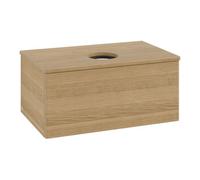Villeroy & Boch V&B Meuble sous-lavabo avec structure de façade - Éclairage Antao 80x36x50cm, couleur WBP chêne miel Oa Quantité:1