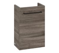 Villeroy & Boch V&B Meuble sous-lavabo Avento 34x51,4x23,4cm, 1 porte, gauche, gris voilé, mat Quantité:1