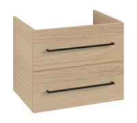 Villeroy & Boch V&B Meuble sous lavabo Avento 63x51,4x48cm, 2 portes, bois, bleu, Nord Oa Quantité:1