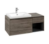 Villeroy & Boch V&B Meuble sous lavabo Beck gauche Subway 3.0 100,1x42,25x51,6cm, blanc mat Quantité:1