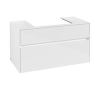 Villeroy & Boch V&B Meuble sous-lavabo Collaro 100x54,8x50 cm, EV centré, blanc brillant Quantité:1