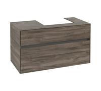 Villeroy & Boch V&B Meuble sous-lavabo Collaro 100x54,8x50 cm, lavabo à droite, chêne pierre Quantité:1
