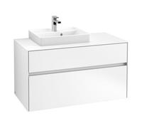 Villeroy & Boch V&B Meuble sous lavabo Collaro 100x54,8x50cm, EV gauche, blanc mat Quantité:1