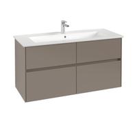 Villeroy & Boch V&B Meuble sous lavabo Collaro 116,1x61x48 cm, WT mi, LED 8,6W, bleu Oa Quantité:1