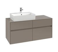 Villeroy & Boch V&B Meuble sous lavabo Collaro 120x54,8x50 cm, WT l, LED 8,8 W, bleu Oa Quantité:1