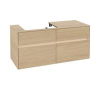 Villeroy & Boch V&B Meuble sous-lavabo Collaro 120x54,8x50 cm, WT l, LED 8,8 W, Nord Oa Quantité:1