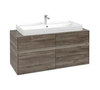 Villeroy & Boch V&B Meuble sous lavabo Collaro 120x54,8x50 cm, WT mi, LED 8,8 W, st. Oa Quantité:1