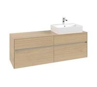 Villeroy & Boch V&B Meuble sous-lavabo Collaro 160x54,8x50 cm, lave-main droite, chêne nordique Quantité:1