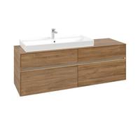 Villeroy & Boch V&B Meuble sous lavabo Collaro 160x54,8x50cm, WT l, m LED, Kan Oa Quantité:1