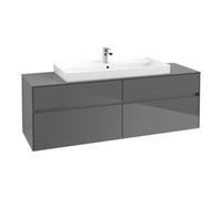 Villeroy & Boch V&B Meuble sous lavabo Collaro 160x54,8x50cm, WT mi, LED 12W, glo Gr Quantité:1
