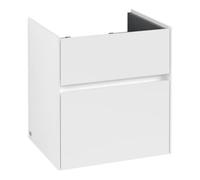 Villeroy & Boch V&B Meuble sous-lavabo Collaro 51x54,6x41,4 cm, évier central, blanc mat Quantité:1