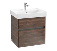 Villeroy & Boch V&B Meuble sous lavabo Collaro 55,4x54,6x44,4 cm, EV central, chêne Arizona Quantité:1