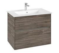 Villeroy & Boch V&B Meuble sous lavabo Collaro 76,1x61x48 cm, WT mi, LED 5,5W, st. Oa Quantité:1