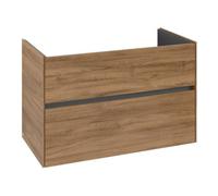 Villeroy & Boch V&B Meuble sous lavabo Collaro 96,1x61x48 cm, EV central, chêne Kansas Quantité:1