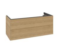 Villeroy & Boch V&B Meuble sous lavabo Éclairage tiroir Antao 118,8x50,4x49,3 cm, sans façade, chêne miel Quantité:1