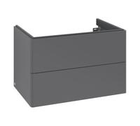 Villeroy & Boch V&B Meuble sous lavabo Éclairage tiroir Antao 79x50x50cm, sans structure de façade, anthracite m Lac Quantité:1