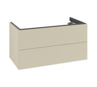 Villeroy & Boch V&B Meuble sous lavabo Éclairage tiroir Antao 98,8x50,4x49,6cm, avec façade, gris mat, avec laque Quantité:1