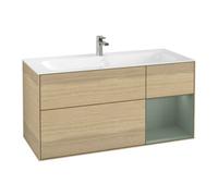 Villeroy & Boch V&B Meuble sous lavabo Finion 119,6x59,1 cm, tiroir droit, finition huile avec laque, ouverture à pression Quantité:1