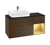 Villeroy & Boch V&B Meuble sous lavabo Finion 120 cm, Pl bleu m, Reg re gol m, wal ven Quantité:1