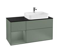 Villeroy & Boch V&B Meuble sous lavabo Finion 120 cm, placage bouleau, laqué à l'huile Quantité:1