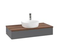 Villeroy & Boch V&B Meuble sous lavabo sans structure de façade Antao 100x19x50cm, HL, WBP w wa, A m Lac Quantité:1
