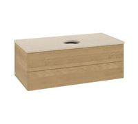 Villeroy & Boch V&B Meuble sous-lavabo sans structure de façade Antao 100x36x50cm, couleur WBP botti., chêne miel Quantité:1