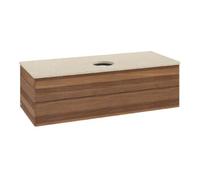 Villeroy & Boch V&B Meuble sous lavabo sans structure de façade Antao 120x36x50cm, couleur WBP botti., noyer blanc Quantité:1