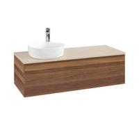 Villeroy & Boch V&B Meuble sous lavabo sans structure de façade Antao 120x36x50cm, HL, WBP botti., blanc noyer Quantité:1
