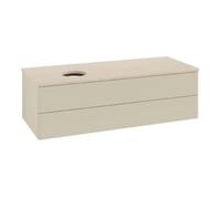 Villeroy & Boch V&B Meuble sous lavabo sans structure de façade Antao 120x36x50cm, WBP botti., si Gr m Lac Quantité:1