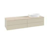 Villeroy & Boch V&B Meuble sous-lavabo sans structure de façade Antao 160x50 cm, couleur WBP botti., si Gr m Lac Quantité:1