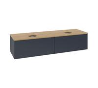 Villeroy & Boch V&B Meuble sous lavabo sans structure de façade Antao 160x50cm, HL, WBP hon. Oa, md bl. m Lac Quantité:1