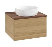 Villeroy & Boch V&B Meuble sous lavabo sans structure de façade Antao 60x36x50 cm, WBP couleur chêne miel Quantité:1