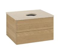 Villeroy & Boch V&B Meuble sous lavabo sans structure de façade Antao 60x36x50cm, couleur WBP botti, chêne miel Quantité:1