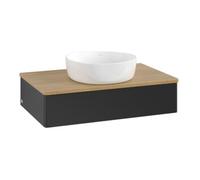 Villeroy & Boch V&B Meuble sous lavabo sans structure de façade Antao 80x19x50 cm, couleur WBP miel Oa, bleu m Lac Quantité:1