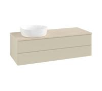 Villeroy & Boch V&B Meuble sous-lavabo sans structure de façade, avec éclairage Antao 120x36x50cm, WBP botti., si Gr m Lac Quantité:1