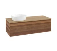 Villeroy & Boch V&B Meuble sous lavabo sans structure de façade, éclairage Antao 120x36x50cm, couleur WBP miel Oa, w. wal Quantité:1