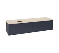 Villeroy & Boch V&B Meuble sous-lavabo sans structure de façade - Éclairage Antao 160x50cm, couleur WBP botti., avec miroir et éclairage Quantité:1