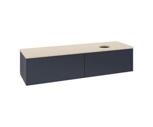 Villeroy & Boch V&B Meuble sous lavabo sans structure de façade - Éclairage Antao 160x50cm, couleur WBP botti., avec miroir et lumière Quantité:1