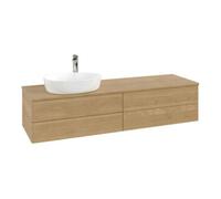 Villeroy & Boch V&B Meuble sous lavabo sans structure de façade - Éclairage Antao 160x50cm, H I P, couleur WBP miel Oa, miel Oa Quantité:1