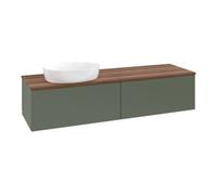 Villeroy & Boch V&B Meuble sous lavabo sans structure de façade - Éclairage Antao 160x50cm, WBP blanc, léa gris m Lac Quantité:1