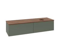 Villeroy & Boch V&B Meuble sous lavabo sans structure de façade - Éclairage Antao 160x50cm, WBP blanc, léa gris m Lac Quantité:1