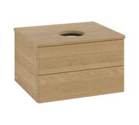 Villeroy & Boch V&B Meuble sous lavabo sans structure de façade - éclairage Antao 60x36x50cm, WBP couleur chêne miel Oa, honey oak Quantité:1