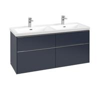 Villeroy & Boch V&B Meuble sous lavabo Subway 3.0 127,2x56,6x47,8cm, o LE/Gr AL g, Mar bl. Quantité:1