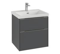 Villeroy & Boch V&B Meuble sous-lavabo Subway 3.0 57,2x57,6x47,8 cm, o LE/Gr mon., so gre. Quantité:1