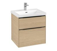 Villeroy & Boch V&B Meuble sous lavabo Subway 3.0 57,2x57,6x47,8cm, avec LE/Gr vo b, Nord Oa Quantité:1